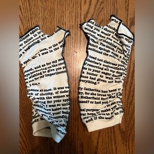 Storiarts Pride and Prejudice Fingerless Writing Gloves Jane Austen